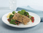 Sesame & Thyme Crusted Cod