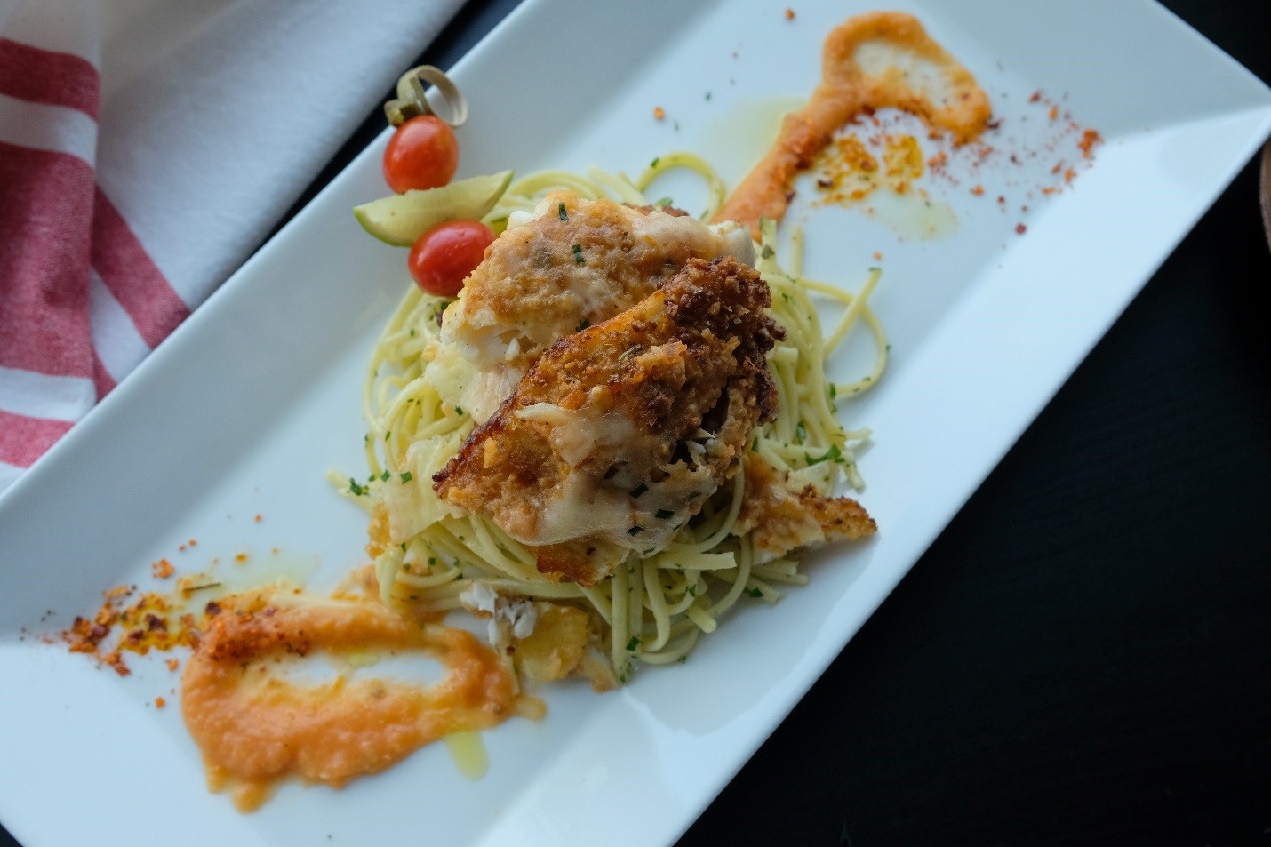 A Seafood Twist on A Classic Dish - Crispy Tilapia Parmesan Recipe!